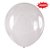Balão de Festa Redondo Profissional Látex Liso 24'' 60cm - Cristal - 3 unidades - Art Latex - Rizzo - Imagem 1