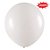 Balão de Festa Redondo Profissional Látex Liso 24'' 60cm - Branco - 3 unidades - Art Latex - Rizzo - Imagem 1