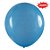 Balão de Festa Redondo Profissional Látex Liso 24'' 60cm - Azul Celeste - 3 unidades - Art Latex - Rizzo - Imagem 1