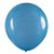 Balão de Festa Redondo Profissional Látex Liso 24'' 60cm - Azul Celeste - 3 unidades - Art Latex - Rizzo - Imagem 2