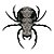 Balão de Festa Metalizado 47" 119cm - Pretty Scary Spider - 1 unidade - Rizzo - Imagem 1