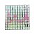 Painel Metalizado Shimmer Wall Branco Nacarado Rosa Claro - 30x30cm - 1 unidade - Artlille - Rizzo - Imagem 1
