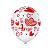 Balão de Festa Decorado Te Amo 12" 30cm - 10 unidades - Regina - Rizzo - Imagem 3