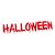 Transfer Para Balão Lettering Vermelho - Halloween  - 1 unidade - Rizzo - Imagem 1