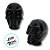 Enfeite Decorativo Halloween - Mini Caveira Preta - 1 unidade - Rizzo - Imagem 2