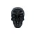 Enfeite Decorativo Halloween - Caveira Preto - 1 unidade - Rizzo - Imagem 1