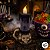 Vela de Led - Caveira Decorativa Roxo - 1 unidade - Rizzo - Imagem 5