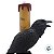 Vela de Led - Corvo de Halloween Laranja  - 1 unidade - Rizzo - Imagem 3