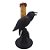 Vela de Led - Corvo de Halloween Laranja   - 1 unidade - Rizzo - Imagem 1