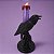 Vela de Led - Corvo de Halloween Roxo - 1 unidade - Rizzo - Imagem 1