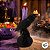 Vela de Led - Corvo de Halloween Roxo - 1 unidade - Rizzo - Imagem 5