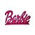 Display Decorativo - Escrita Barbie com Borda - 26.5cm x 12.5cm x 8cm - 1 unidade - Rizzo - Imagem 1