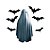 Decoração de Pendurar - Fantasma - Halloween - 1 unidade - Regina - Rizzo - Imagem 1
