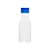 Garrafinha de Plástico 50ml com Tampa Azul - 10 unidades - Rizzo - Imagem 1