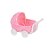 Mini Carrinho de Bebê Lembrancinha - Rosa Bebê - 5 unidades - Rizzo - Imagem 1