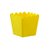 Cachepot Amarelo - 1 unidade - Rizzo - Imagem 1
