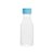 Garrafinha de Plástico 50ml com Tampa Azul Bebê - 10 unidades - Rizzo - Imagem 1