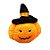 Pelúcia Abóbora Jack O' Lantern com Chapéu 20 cm - Halloween - 1 unidade - Rizzo - Imagem 1