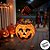 Baldinho de Halloween com Alça - Abóbora com Som e Luz - Laranja - 1 unidade - Rizzo - Imagem 4