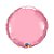 Balão de Festa Microfoil 18" 45cm - Redondo Rosa Pérola Metalizado - 1 unidade - Qualatex - Rizzo - Imagem 1