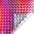 Vinil Adesivo Holográfico Triângulo 30 cm x 50 cm - Rosa - 1 unidade - Rizzo - Imagem 1