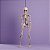Enfeite Decorativo Halloween - Caveira Amom - 40cm - 1 unidade - Cromus - Rizzo - Imagem 1