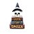 Enfeite Decorativo Halloween - Crânio Com Livros - 27,5cm - 1 unidade - Cromus - Rizzo - Imagem 2