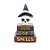 Enfeite Decorativo Halloween - Crânio Com Livros - 27,5cm - 1 unidade - Cromus - Rizzo - Imagem 1