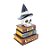 Enfeite Decorativo Halloween - Crânio Com Livros - 27,5cm - 1 unidade - Cromus - Rizzo - Imagem 2