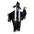Enfeite Decorativo Halloween - Bruxa Zidonia 1,30m - Som, Luz e Movimento - 1 unidade - Cromus - Rizzo - Imagem 1