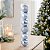 Bola de Natal em Tubo Brilho/Fosco/Glitter - Azul - 10cm - 6 unidades - Cromus - Rizzo - Imagem 1