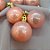 Bola de Natal em Tubo - Perolado Rose Gold - 4cm - 6 unidades - Cromus - Rizzo - Imagem 3