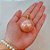 Bola de Natal em Tubo - Perolado Rose Gold - 4cm - 6 unidades - Cromus - Rizzo - Imagem 2