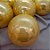 Bola de Natal em Tubo - Perolado Ouro - 10cm - 6 unidades - Cromus - Rizzo - Imagem 3