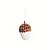 Enfeite de Pendurar Pinha Branca 10cm - 1 unidade - Cromus - Rizzo - Imagem 2