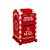 Caixa de Correio Santa Mail Vermelho - 39cm - 1 unidade - Cromus - Rizzo - Imagem 3