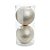 Bolas de Natal Glitter - Champanhe - 15cm - 2 unidades - Cromus - Rizzo - Imagem 1