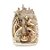 Enfeite Sagrada Família - Branco/Ouro - 25x17cm  - 1 unidade - Cromus - Rizzo - Imagem 1