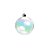Bolas De Natal - Transparente - 8cm - 6 unidades - Cromus - Rizzo - Imagem 1