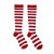 Meia de Natal Cano Longo Adulto - Vermelho/Branco - 50cm  - 1 unidade - Cromus - Rizzo - Imagem 1