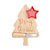Kit Tábua Com Estrela e Faca De Natal - 20cm  - 1 unidade - Cromus - Rizzo - Imagem 1
