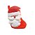 Enfeite de Pendurar Bota Noel - Vermelho e Branco - 25cm - 1 unidade - Cromus - Rizzo - Imagem 1
