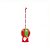Enfeite para Pendurar Balão com Papai Noel - 8cm - 1 unidade - Cromus - Rizzo - Imagem 1