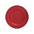 Sousplat Borda com Círculos Vermelho - 33cm - 1 unidade - Cromus - Rizzo - Imagem 1