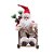 Enfeite Decorativo Noel Sentado no Trenó - 30cm - 1 unidade - Cromus - Rizzo - Imagem 1