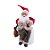 Enfeite Decorativo Noel Sentado com Saco de Presentes - 47cm - 1 unidade - Cromus - Rizzo - Imagem 1