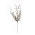 Galho Folhas Glitter - Champagne - 56cm - 1 unidade - Cromus - Rizzo - Imagem 1