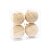 Bolas de Natal Texturizadas - Ouro - 10cm - 4 unidades - Cromus - Rizzo - Imagem 1