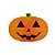 Enfeite Decorativo de Halloween - Abóbora - 22cm - 1 unidade - Girotoy - Rizzo - Imagem 1