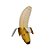 Enfeite de Papel Seda - Banana - 48cm - 1 unidade - Girotoy - Rizzo - Imagem 1